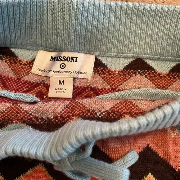 NWT new target missoni 20 years design medium girls chevron zig zag knit skirt - Picture 5 of 12